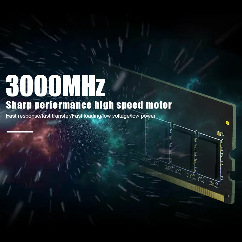 Eeinno 8 Гб DDR4 3000 МГц 1 2 в NON ECC 3 5 контактный DIMM Настольный ОЗУ пожизненная гарантия