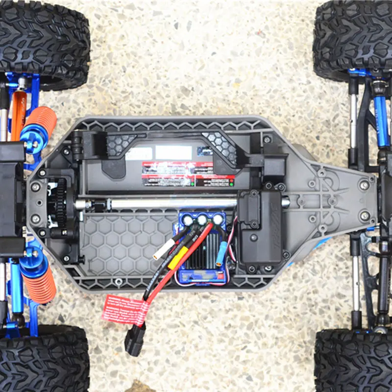 Полностью автомобильный Тяговый стержень из нержавеющей стали для TRAXXAS RUSTLER 4X4 VXL