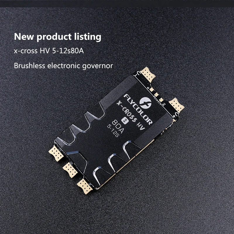 

flycolor x-cross hv 80A FPV brushless electronic governor high-performance MCU telemetry return multiple protection