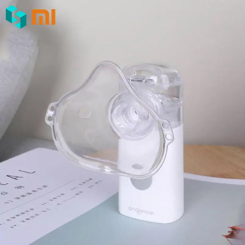 Xiaomi Andon Nebulizer Mini Portable Silent Atomizer Handheld 0.2ml/min Rate Asthma Respirator Humidifier For Children and Adult