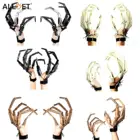 Шарнирные пальцы Хэллоуин гибкие суставы Скелет Череп руки пальцы перчатки для вечерние косплей снаряжение платье реквизит декор