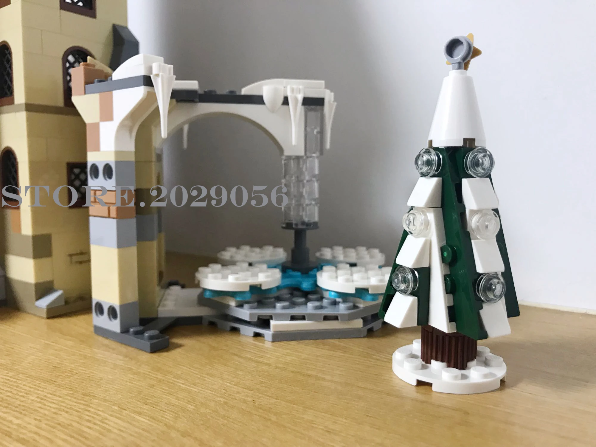 75948 H gwarts башня с часами новая модель замка из фильма Поттер строительные блоки кирпичи 922 шт. игрушки рождественские подарки
