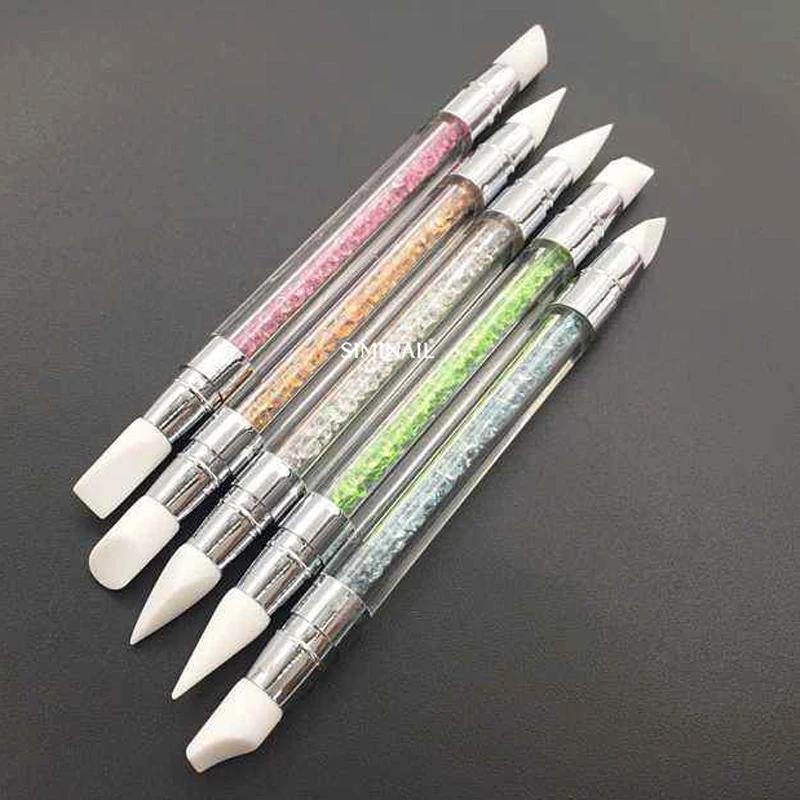 5 шт. набор силиконовых кистей акриловое Рисование стержней карандаш Стразы