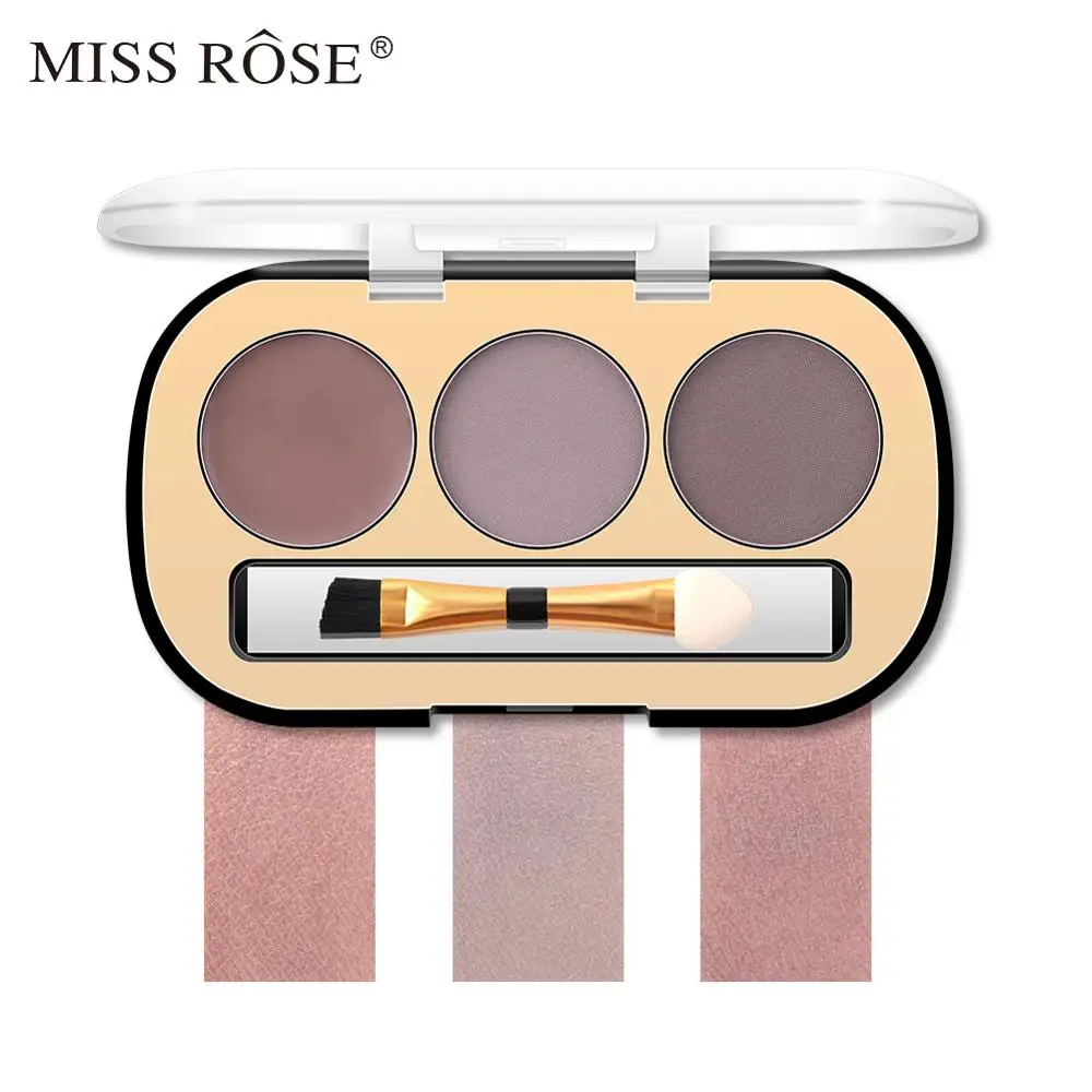 Палитра теней для век макияж бровей водонепроницаемый долговечный с