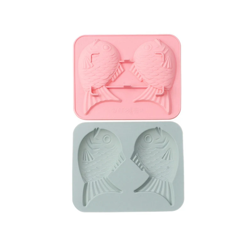 Мультяшная Милая Рыба силиконовая форма для торта Форма шоколадного фондана