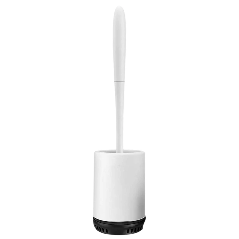 

Wall Mounted Toilet Bowl Cleaner Brush For Bathroom, Bristle Toilet Brush And Holder Set Without Drilling
