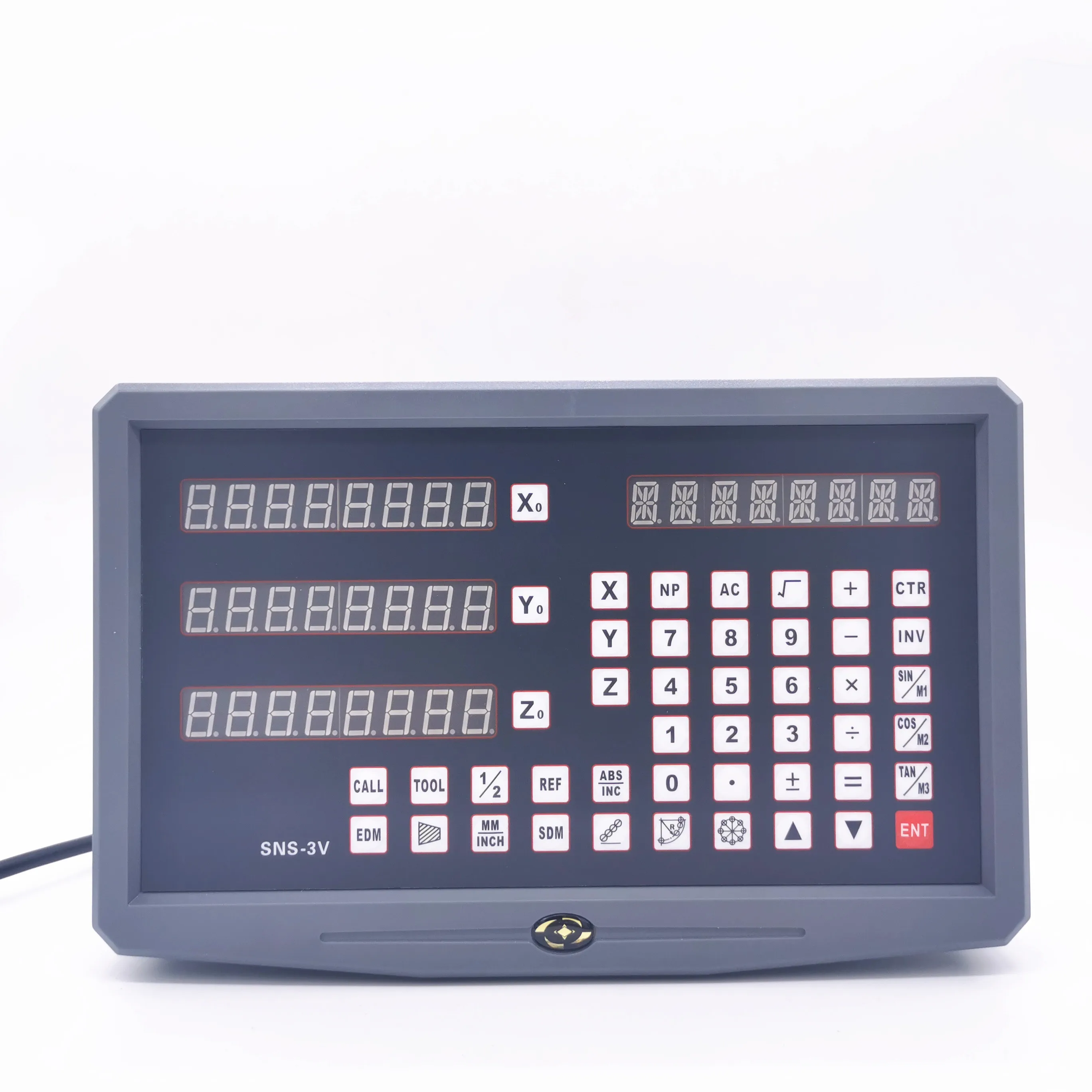 Полный комплект 3 оси DRO цифровая индикация с частями 0 1000 мм Высокоточные