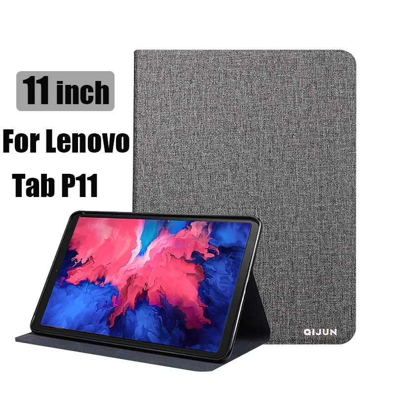 

Cover For Lenovo Tab P11 Pro Case TB-J706F Protective Case For Lenovo Tab P11 Case TB-J606F Smart Flip PU Leather Tablet Cover