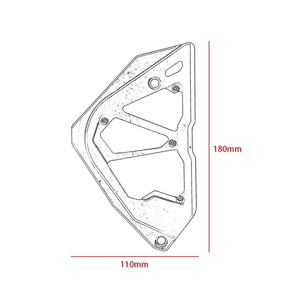 Чехол для передней звездочки Kawasaki Ninja 250 300 Z250R EX250 EX300 2012 2013 2014 2015 2016 | Автомобили и