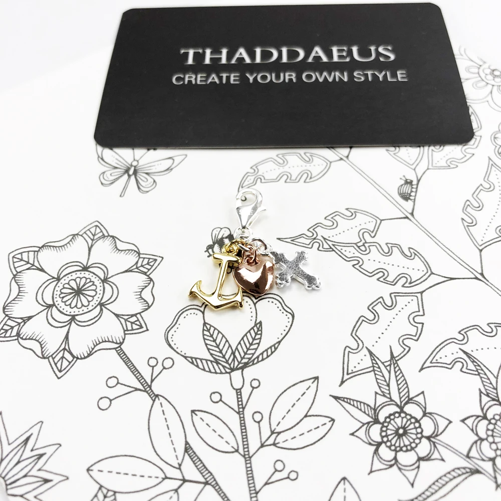 Женская цепочка из серебра 925 пробы с подвеской-шармом | Украшения и аксессуары