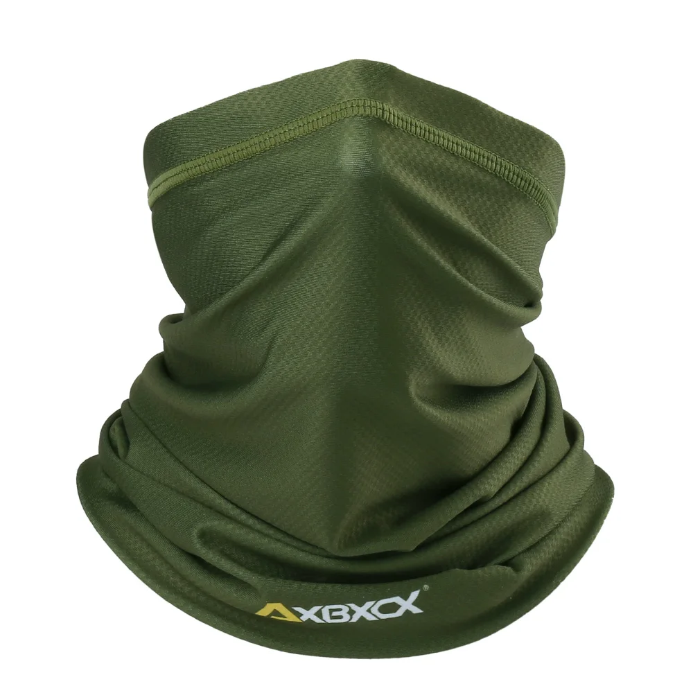 Army Green Мотоциклетная эластичная повязка на шею, маска для лица, ветрозащитная Байкерская маска, Балаклава для рыбалки, лыж, сноуборд, бандана, повязка на голову для мужчин - Цвет: Army Green