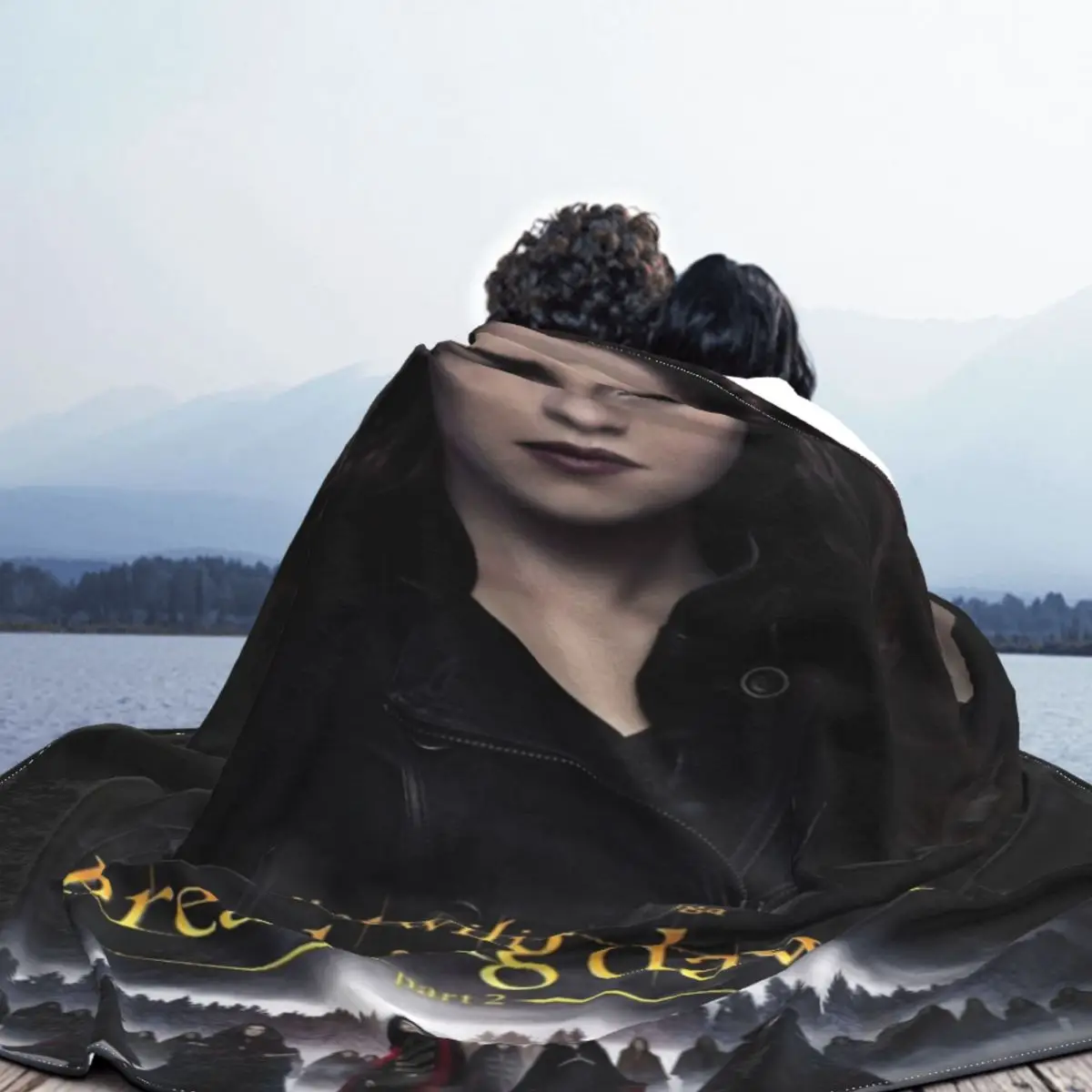 Одеяло из фильма Сумерки рассвета Сага зимнее теплое покрывало плюшевое ультра