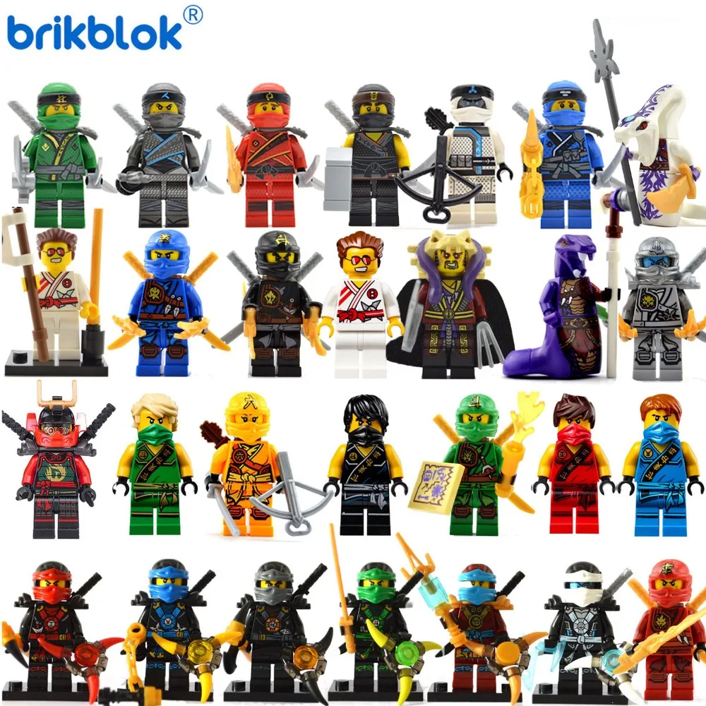Одна ninjago кирпичные фигурки Куклы contruction строительные кирпичные блоки игрушки как Рождество, детские игрушки, подарки для девочек и мальчиков