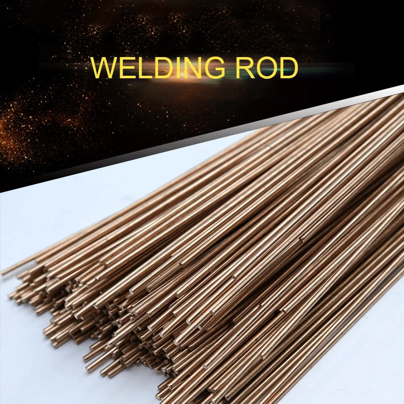 

5/10Pcs 1.0/2.0mm*500mm Brass Welding Rod Bronze Welding Wire Electrode Soldering Rod No Need Solder Powder Welding Rods