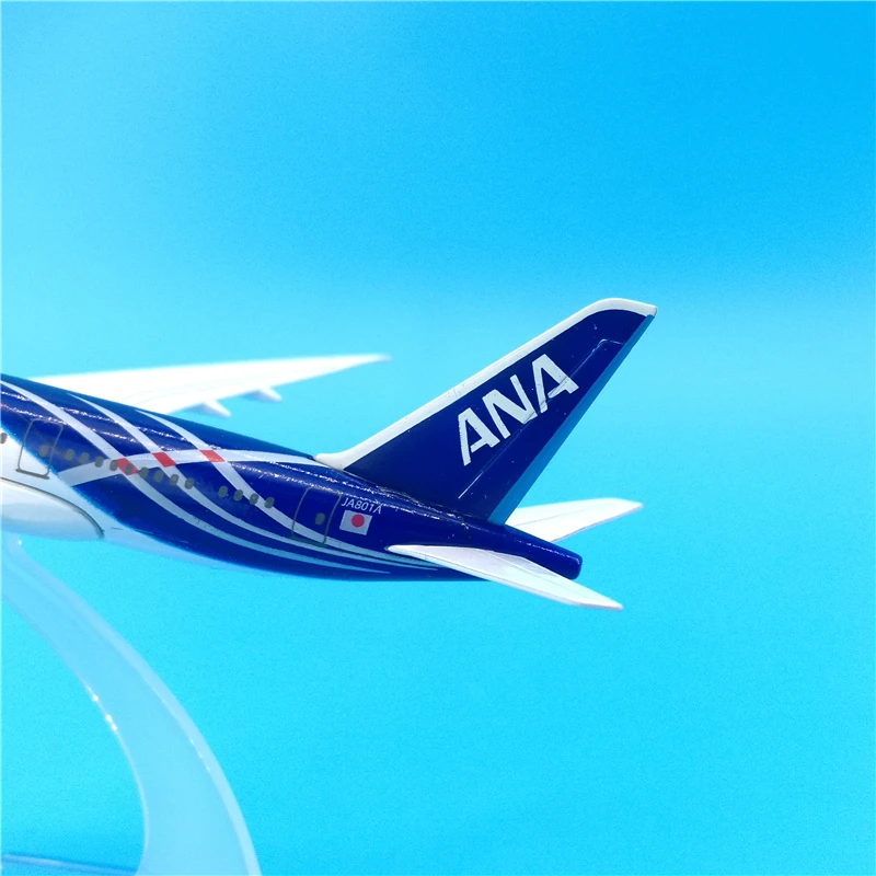 16 см Япония Nippon дыхательные пути B787 модель самолета из сплава украшения подарок