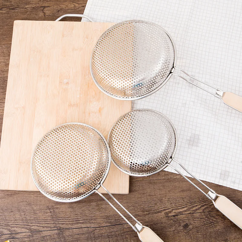 1 шт. фильтр из нержавеющей стали дуршлаг для кухни над водой Ложка деревянная