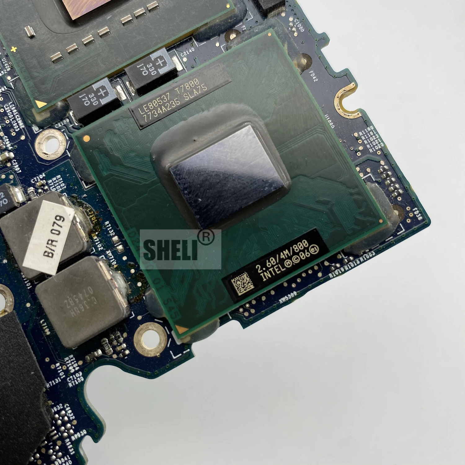 Материнская плата SHELI для 2007 A1229 материнская MacBook Pro 17 дюймов с процессором T7800 T7700 2