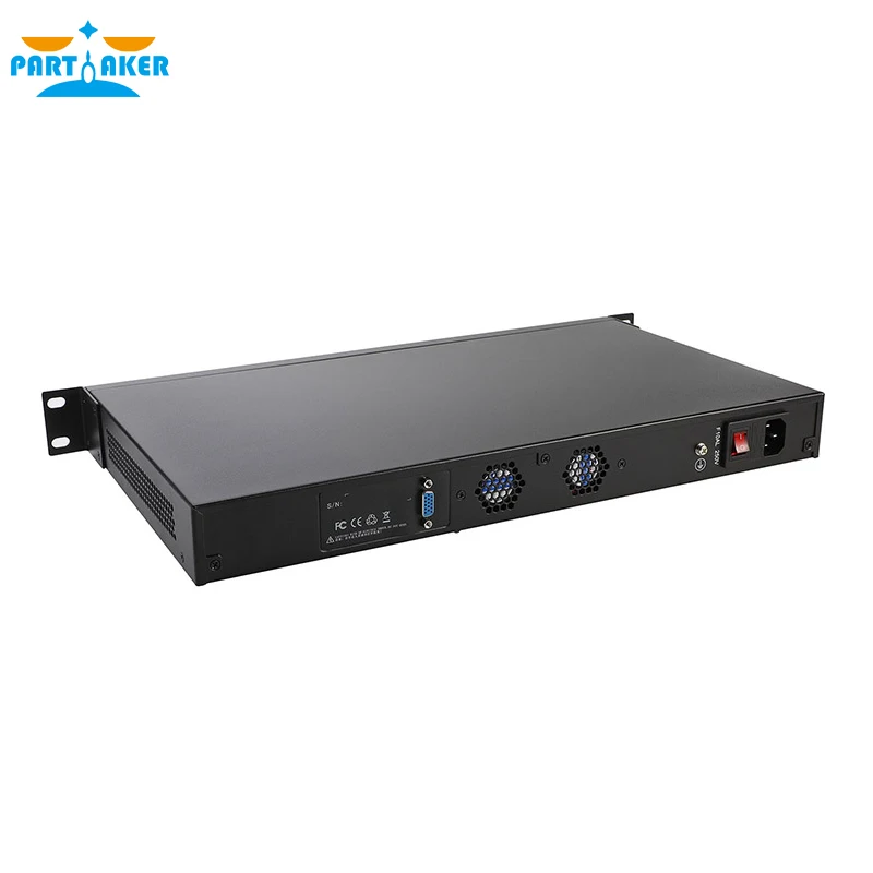 

Partaker R12 Firewall VPN Network Security Appliance Intel N3540 Router PC with 4 Intel Gigabit LAN 2*USB 1*COM 1*VGA
