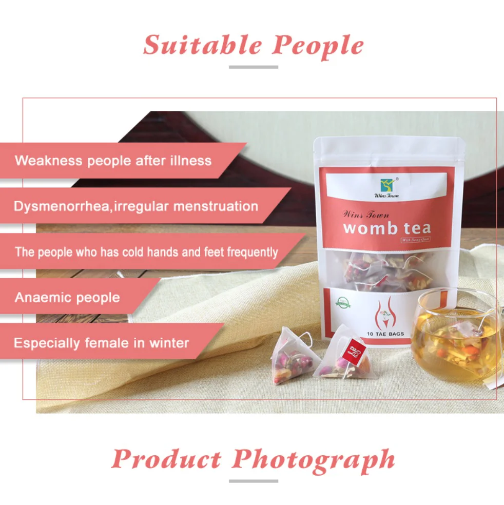 Женский Детокс матки чай нагревающий женский красота омоложение травы матка