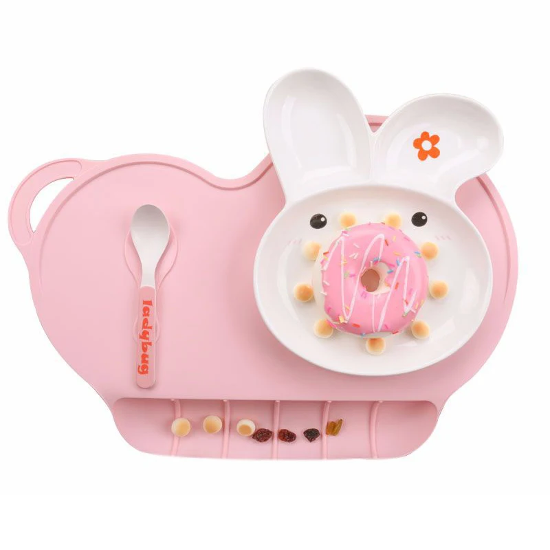 Waterproof Cloud Shape Placemat Children Kids Dish Plate Mat Heat Insulation Food Grade Silicone Bowl Pad Kitchen Gadget | Дом и сад