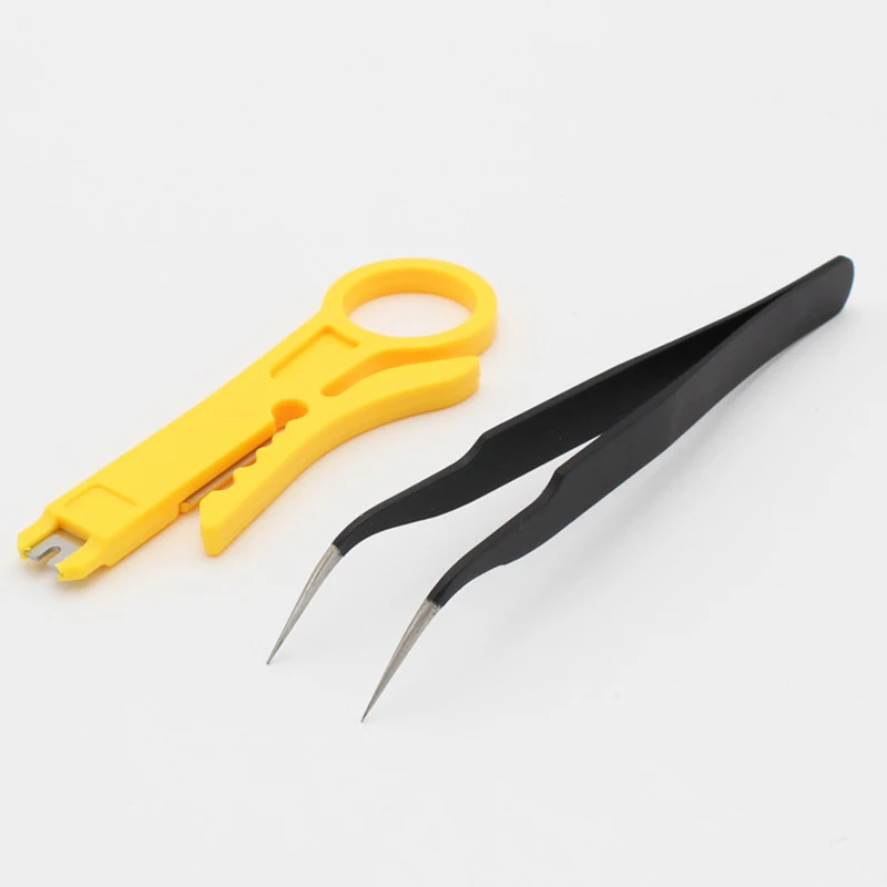 

Electric Soldering Iron Kit 15 In 1 Adjustable Temperature Welding Tool 60W Tweezers Solder Repair Tools Storage Bag Eu Plug