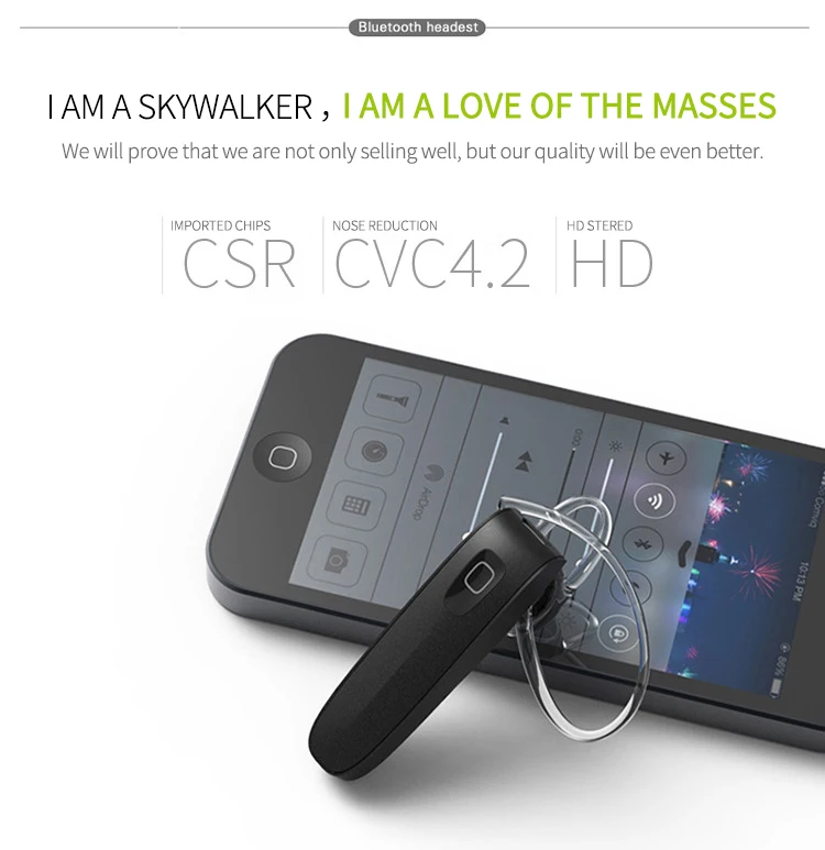 Миниатюрные беспроводные наушники-вкладыши Bluetooth гарнитура для телефона |