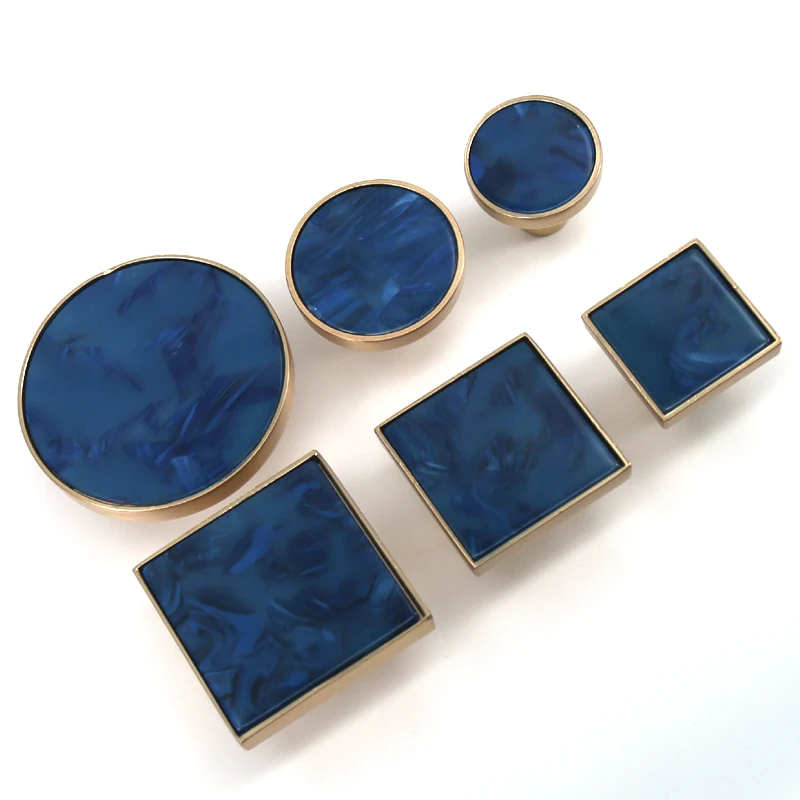 1 шт. круглая квадратная узор из латуни комод ящиков Ручки рукоятки ручки/шкаф