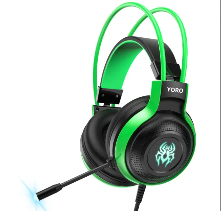 Гарнитура K9 PRO для ПК игровые наушники со светодиодной подсветкой и микрофоном