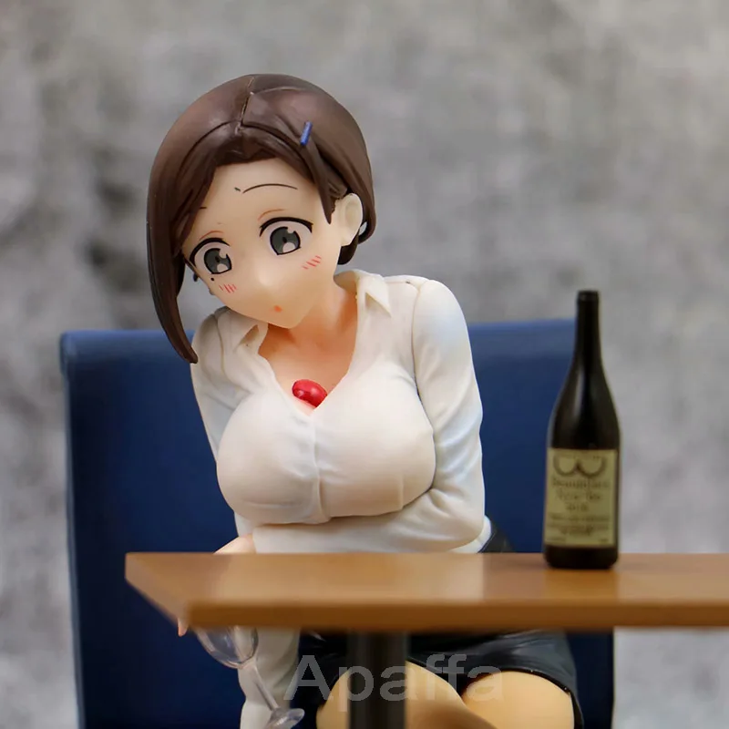 Сексуальная девушка аниме фигурка GZTZMY хорошая улыбка компания Tawawa в понедельник Kouhai Chan ПВХ фигурка модель игрушки кукла подарок