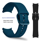 Ремешок силиконовый для Samsung Galaxy Watch 4 Classic 46 мм 42 мм 44 мм 40 мм