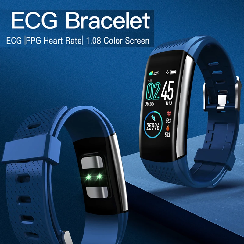 ECG + PPG часы умный браслет женский Браслет для измерения артериального давления