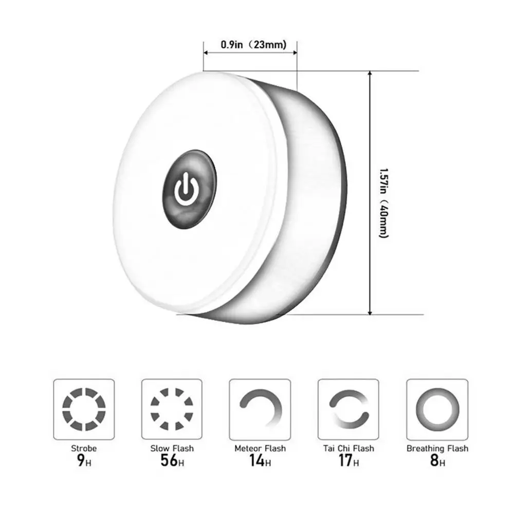 

Mini Led Bicycle Taillight Usb Rechargeable Bike Taillights IPX5 Waterproof Safety Warning Cycling Light Helmet Backpack Lamp