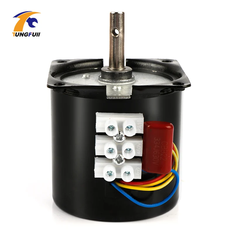 Низкая Скорость миниатюрный 60ktyz 60-KTYZ 14W AC 220V постоянный магнит синхронный Шестерни мотор 2,5 об/мин 5 об/мин 10 15 20 30 50 об/мин