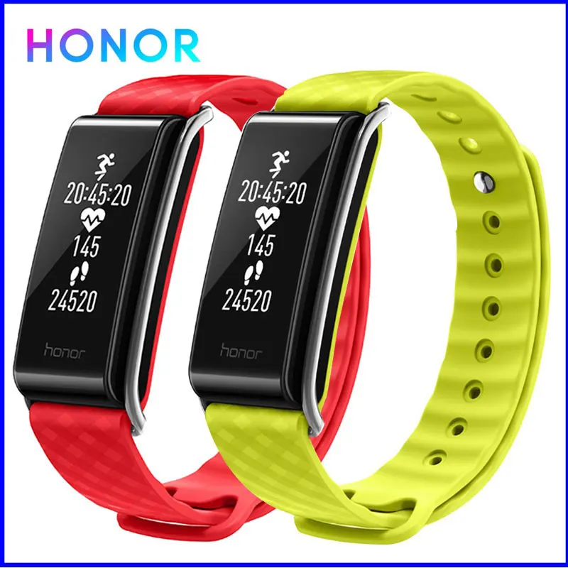 Honor Color Band A2 Smart Wristband Fitness Bracelet IP67 OLED Message Heart Rate Clock Waterproof Activity Tracker on -> Умный браслет Honor Color Band A2 для фитнеса с OLED-дисплеем IP67, сообщениями, измерением пульса, часами и водонепроницаемым акт