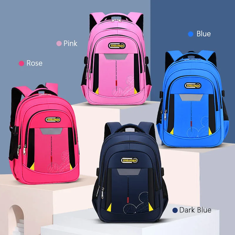 DIMI Girls Boys Waterproof Backpacks Book Bag mochila Children Orthopedics School Bags Kids Backpack In Primary Schoolbag