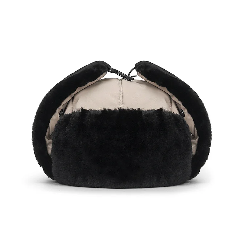 Утепленная зимняя шапка Leifeng для защиты ушей мужчин и женщин утепленная