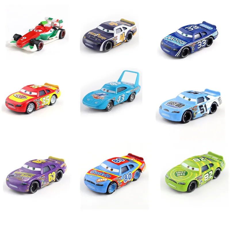 Disney Pixar машина 2 3 Toy Lightning McQueen матовый Джексон Storm Ramirez 1:55 сплав металлическая