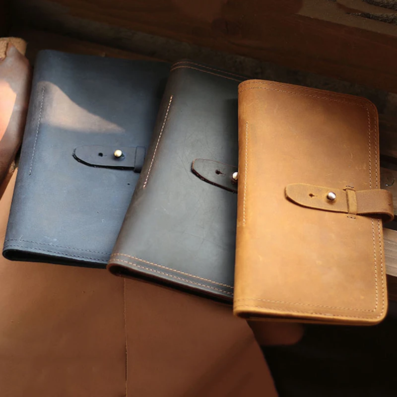 Кошелек для паспорта из натуральной кожи дорожный держатель документов