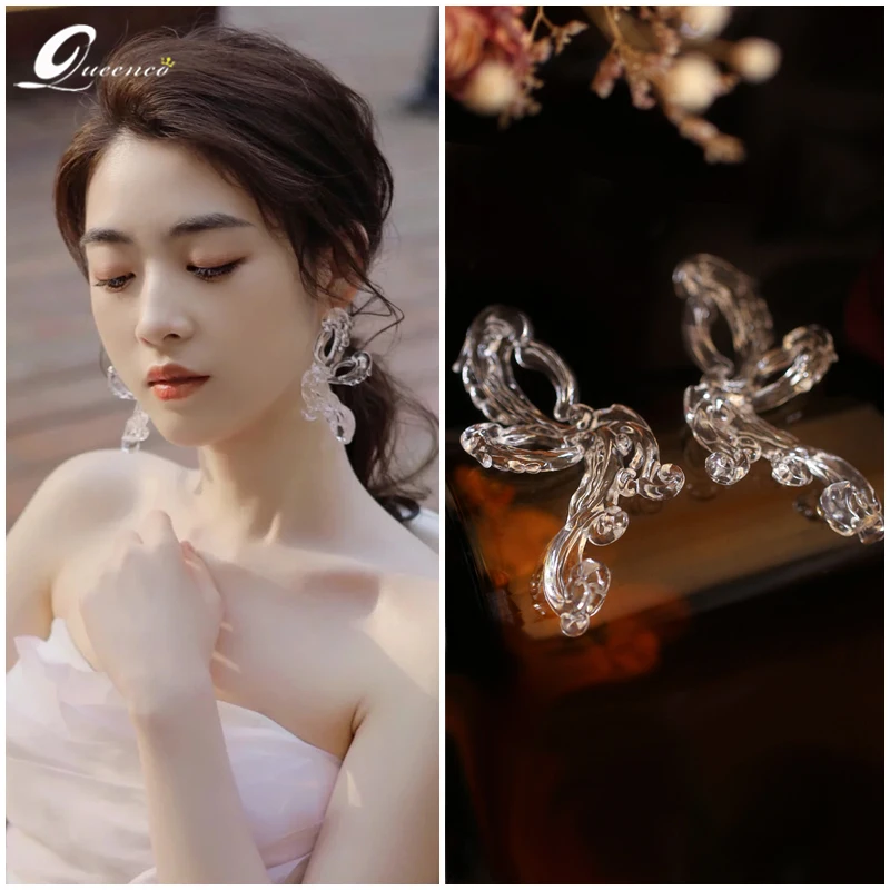 

Unusual Earrings Earings For Women 2021 Acrylic Phoenix Pendant Dangle Earring Cool Stuff Korean Style Fashion Butterfly Earring