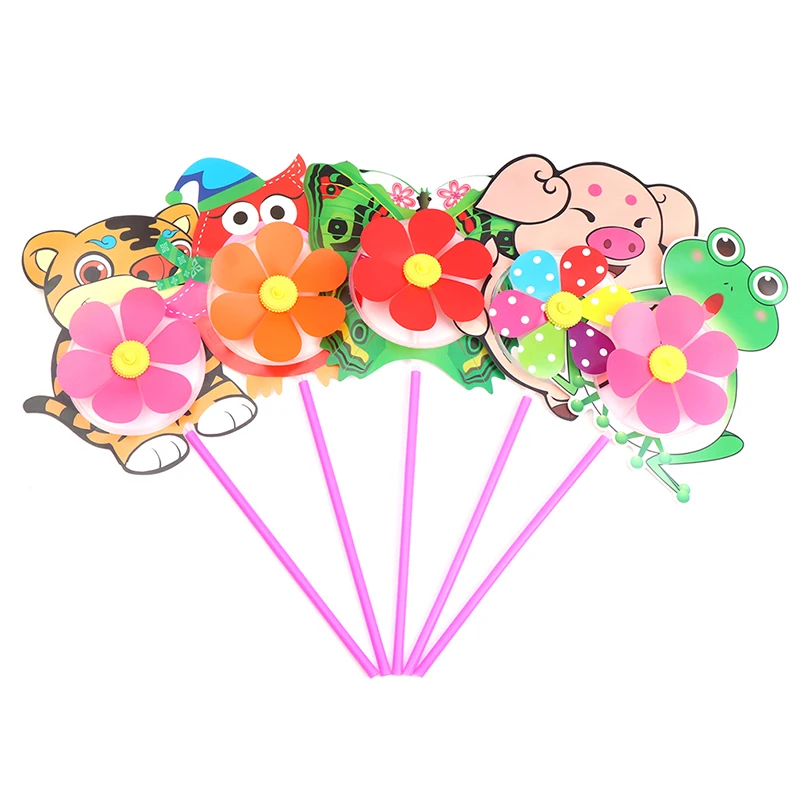 Красочный 3D милый ручной работы ветряной спиннер раньше для детского украшения