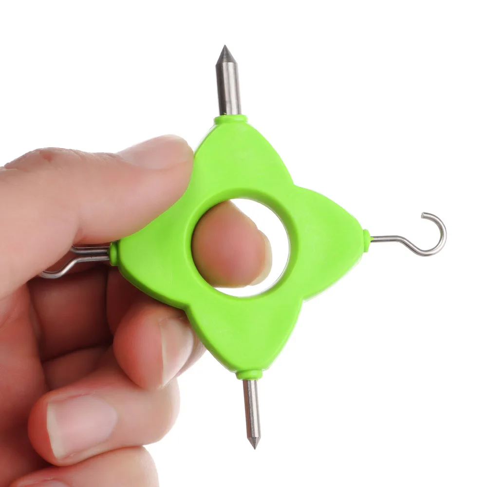 

1Pc 4 in 1Quick Knot Tying Tool Multifunctional Fast Hook Nail Knotter Fly Fishing Clippers Sharp Line Cutter Nippers Accessory