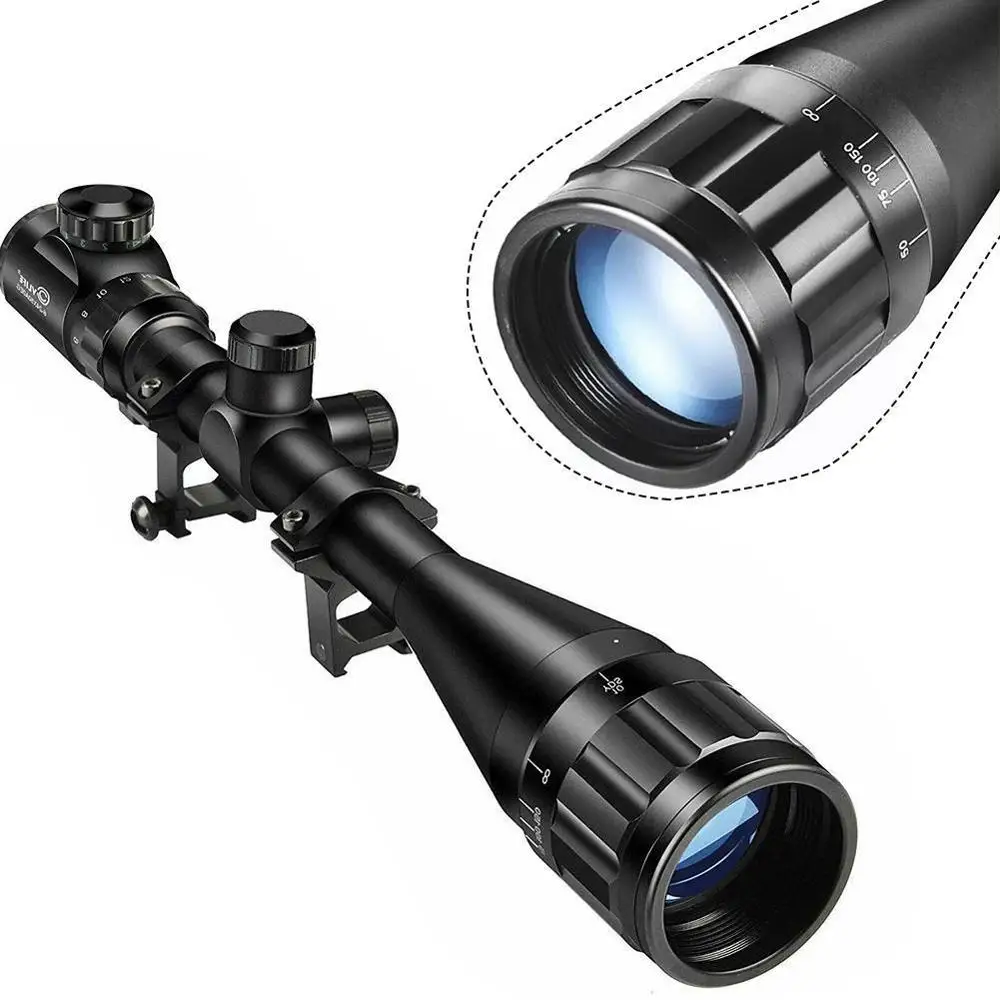 Охотничий снайперский товар Jacht 6 24x50 Aoe прицел groon Dot Red Rifle Sniper Sight Rood Richtkruis