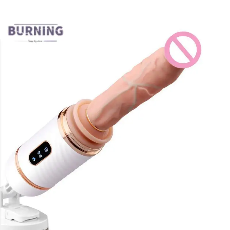 Секс игрушки Вагина Массажер телескопическая сильная вибрация товары для