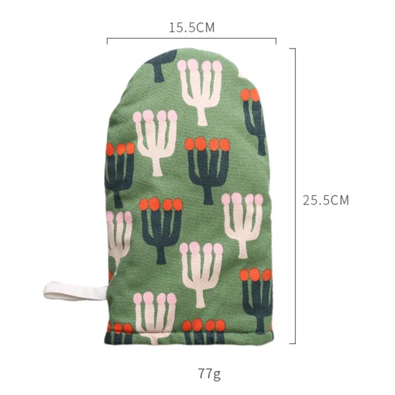 

Anti-scalding and heat-resistant Nordic minimalist style kitchen microwave oven insulated gloves