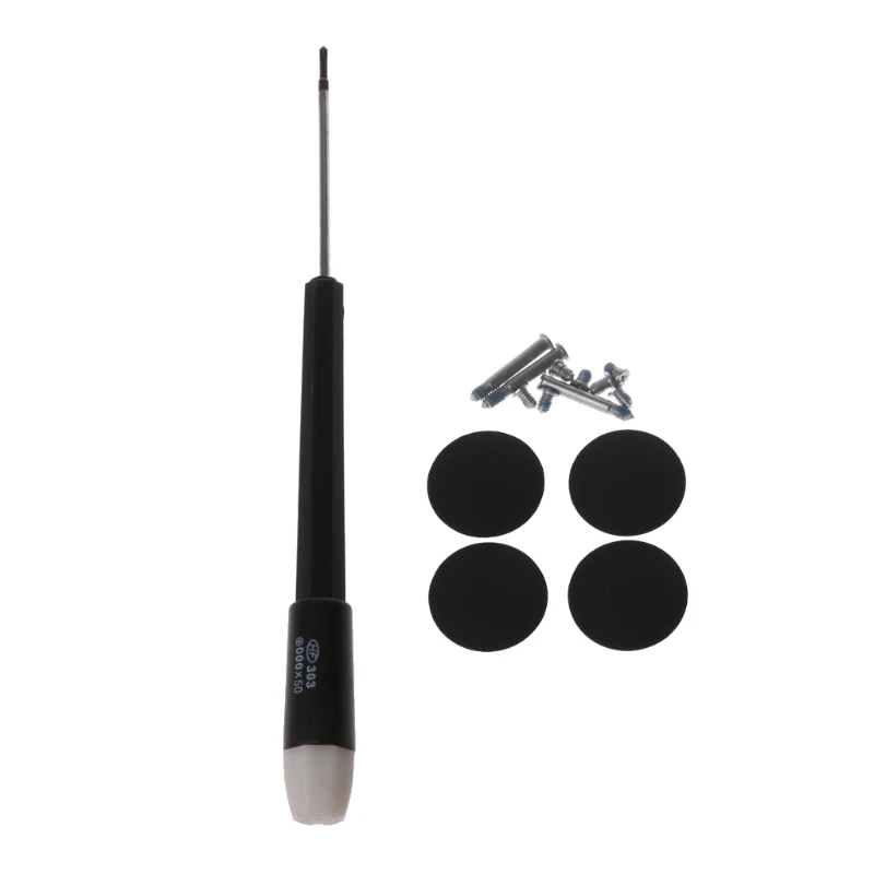 Нижняя часть корпуса резиновые ножки нижняя с винтами отвертка для Macbook Pro A1278 A1286