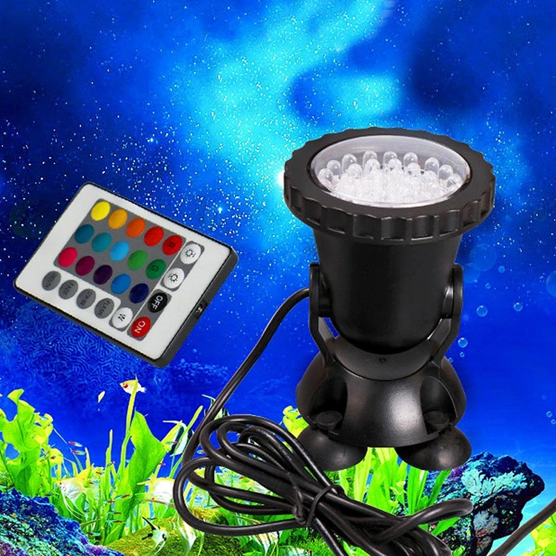 Светильник RGB Pondl 36 светодиодов изменяющий цвет погружной светодиодный