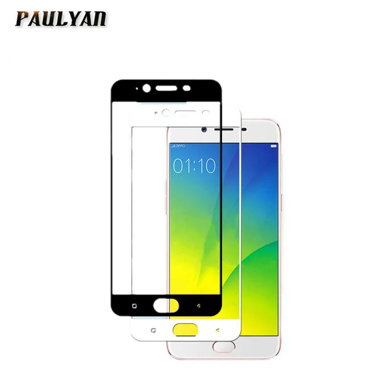 Полное покрытие краев закаленное стекло для OPPO R9 R9S R11 R11S Plus Защитная пленка F3 r15 rx17
