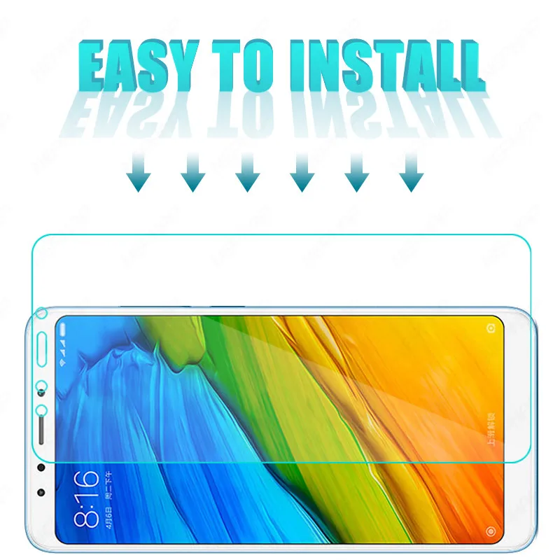 

2 in 1 Tempered Glass For Xiaomi Redmi Note 5 5A 4 4X Camera Lens Film Screen Protector For Redmi 5A 4X 5 Plus Protective Glass