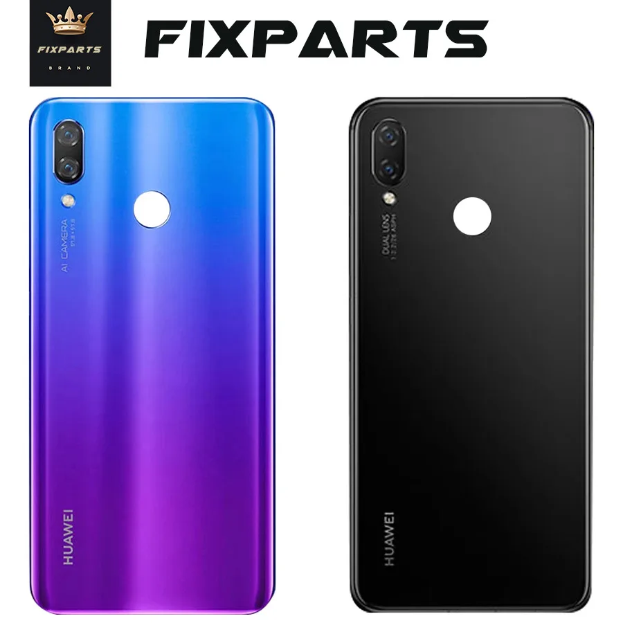 

For Huawei Nova 3i Battery Cover Back Glass Rear Battery Cover Door Housing For Huawei Nova 3 Battery Cover Replacement