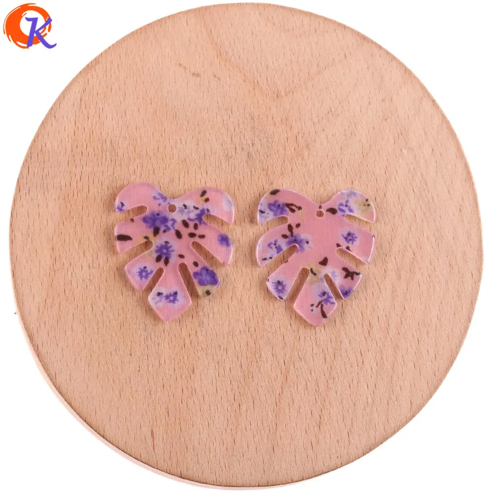 

Cordial Design 100Pcs 24*28mm Jewelry Accessories/Hand Made/Earrings Making/Leaf Shape/DIY Parts/Jewelry Findings Components